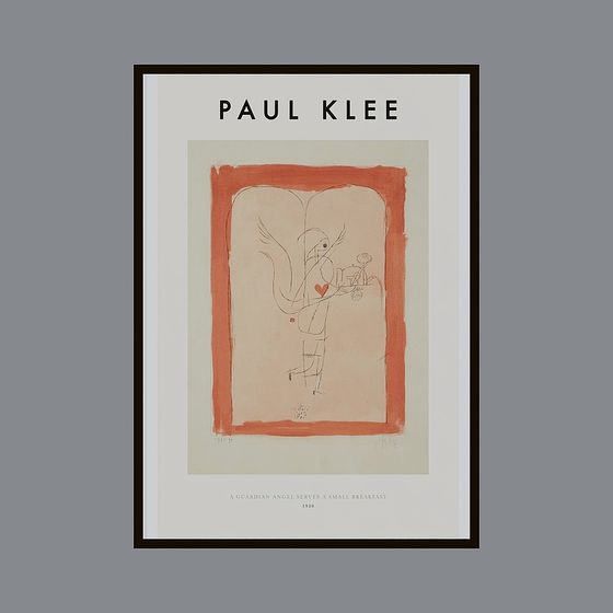 Paul Klee Inspired Guardian Angel 3D model