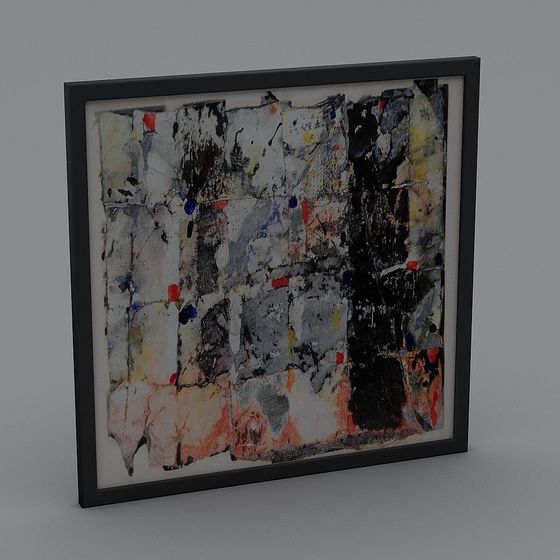 Abstract Frame 3D model