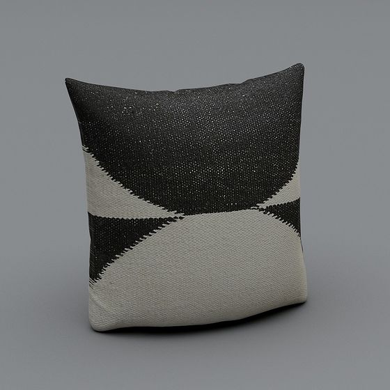 Geometric Pattern Pillow 3D model