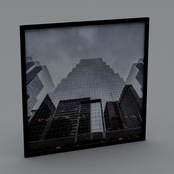 Futuristic Skyscraper 3D Model for Innovative Designs
