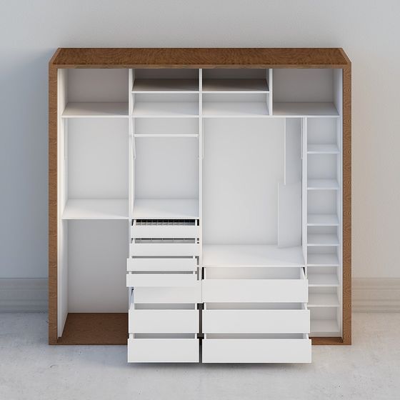 Открытая гардеробная