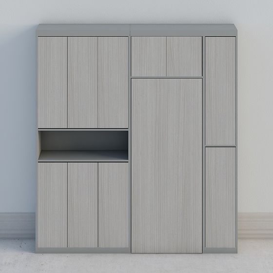 City Cabinet 3D model for Modern Aesthetics