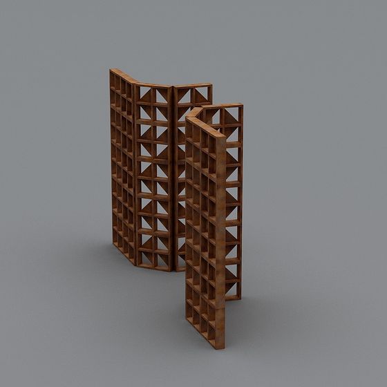 City Window 3D model with High Detail