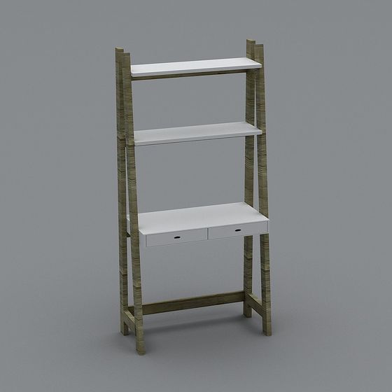 Ladder Desk 3D Model for Modern Spaces
