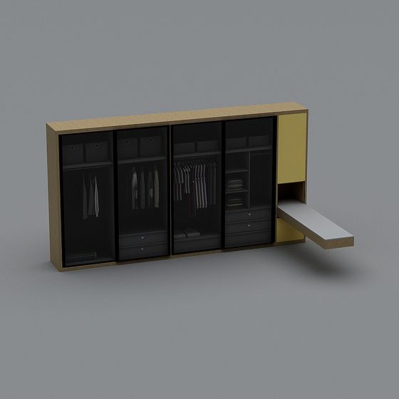 スライディングワードローブ