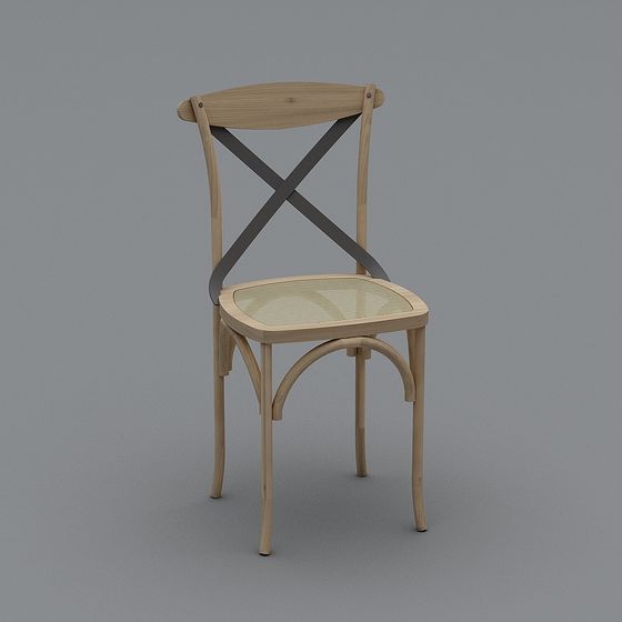 Sedia bistrò in rattan