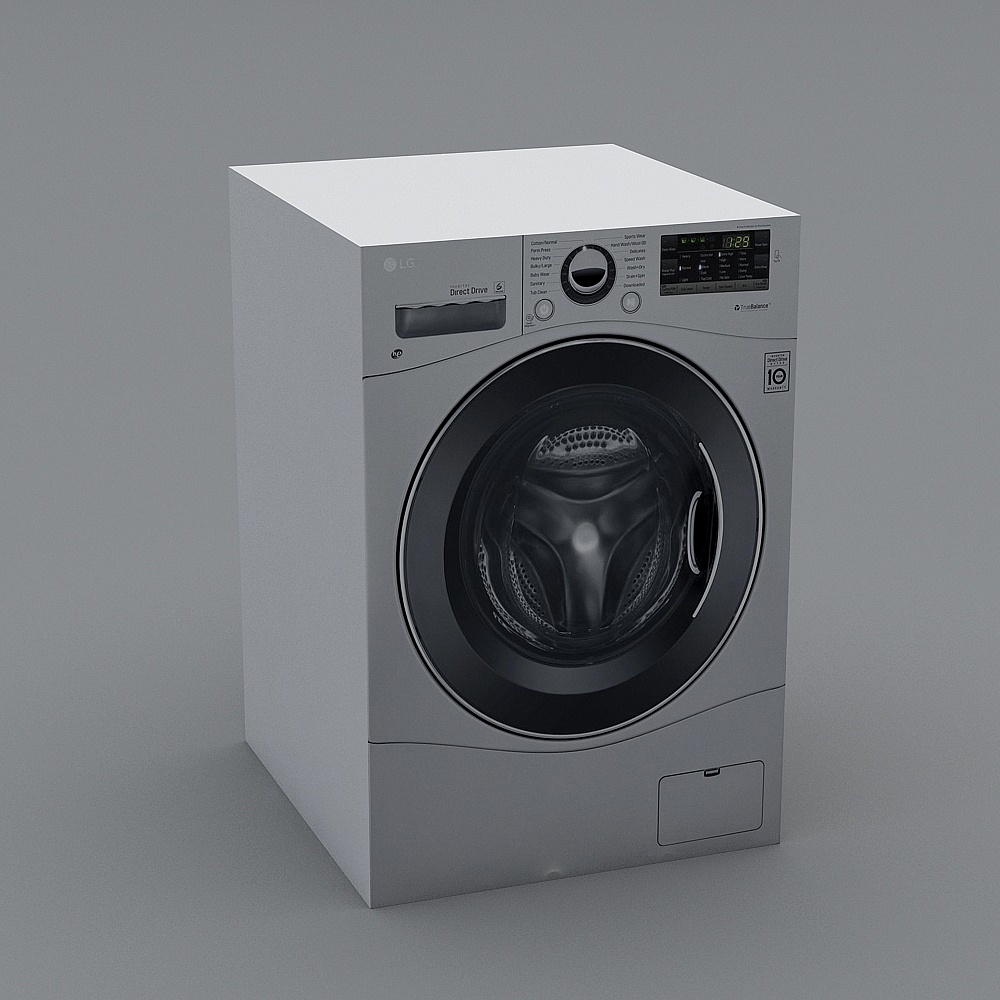 LG Front Load Washer 3D model