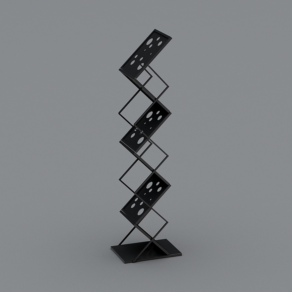 Stylish Spiral Shelf 3D model for Modern Designs