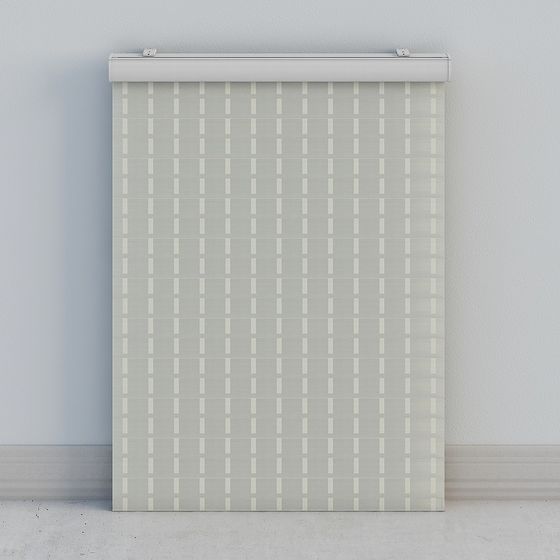Elegant Roll-Up Shade 3D model for Modern Interiors