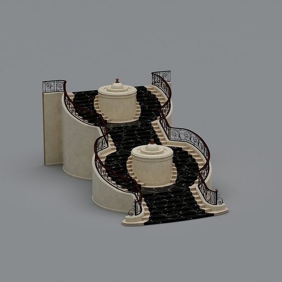 Grand Staircase 3D Model