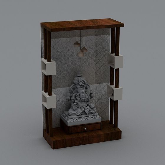 Ganesha Altar 3D model