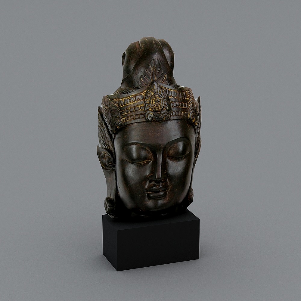 Queen of the Castle Low-Poly High-Detail 3D Model