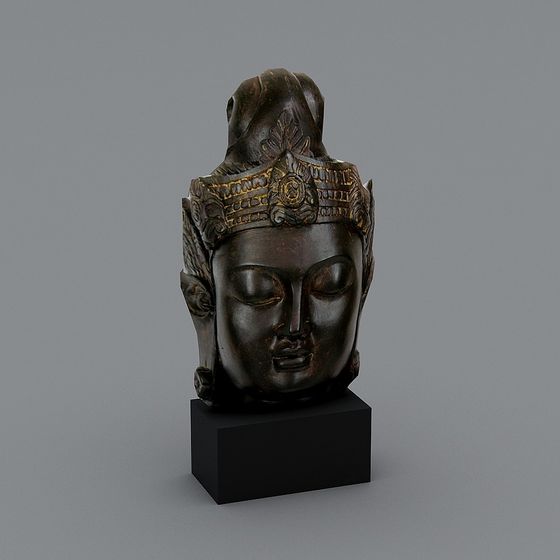 Queen of the Castle Low-Poly High-Detail 3D Model