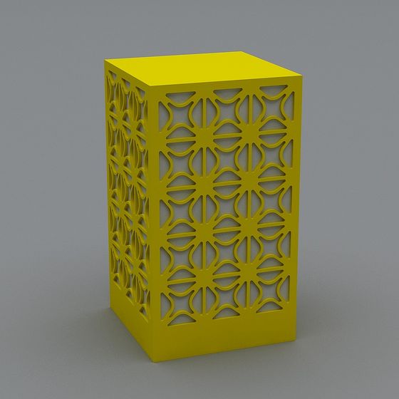 Lattice Cube 3D model - Modern Artistic Design