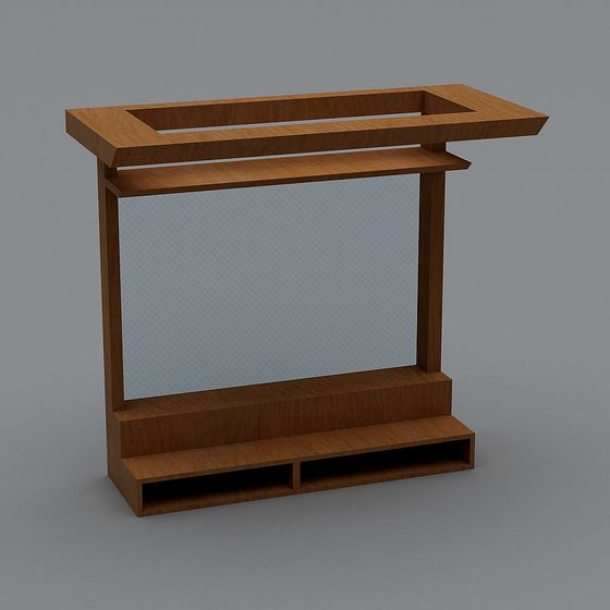 Urban Corner Bookshelf 3D model