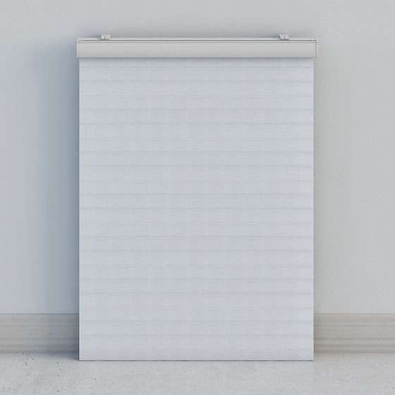 Modern Low-Polygon Roll-Up Door 3D model