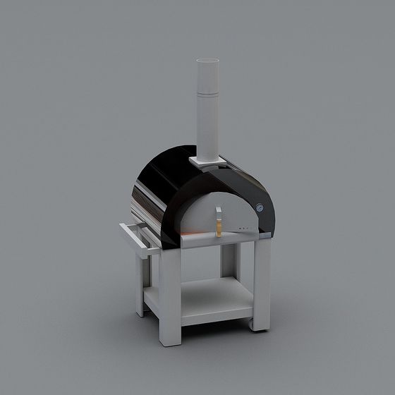 Urban Grill 3D Model for Modern Kitchens