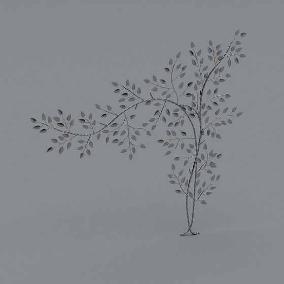 Unique Low-Poly 3D Tree Model for Creative Projects
