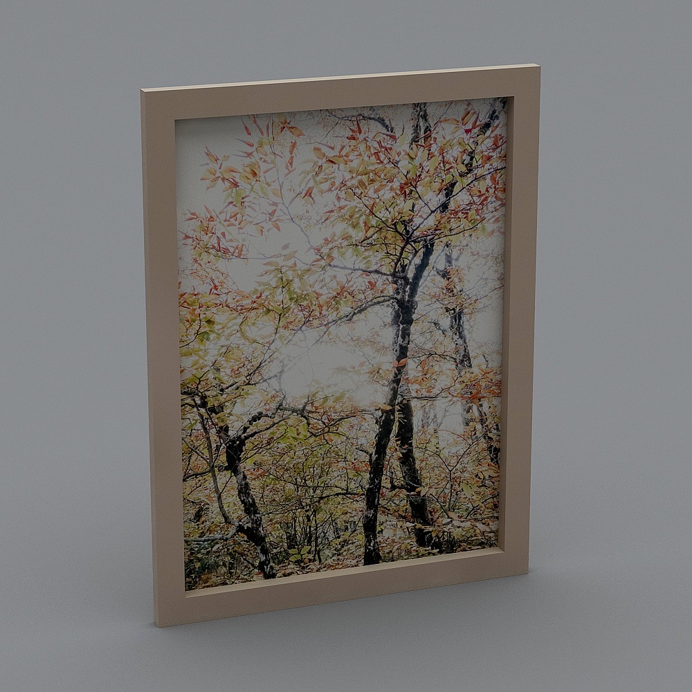 Autumn Forest 3D model