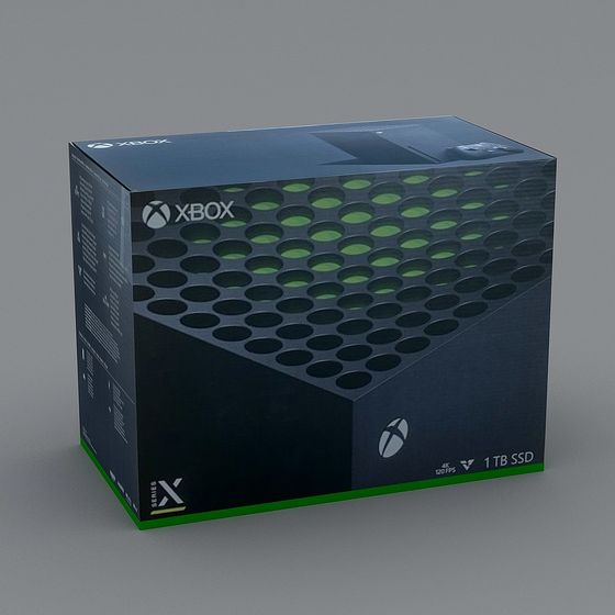 Xbox Series X 3D Model – Perfect for Designers and Gamers