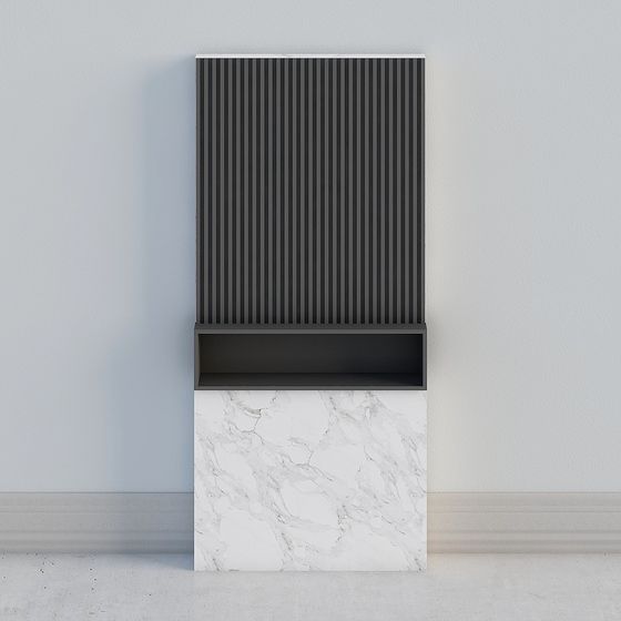 Urban Elegance Wall Shelf 3D model for Modern Spaces