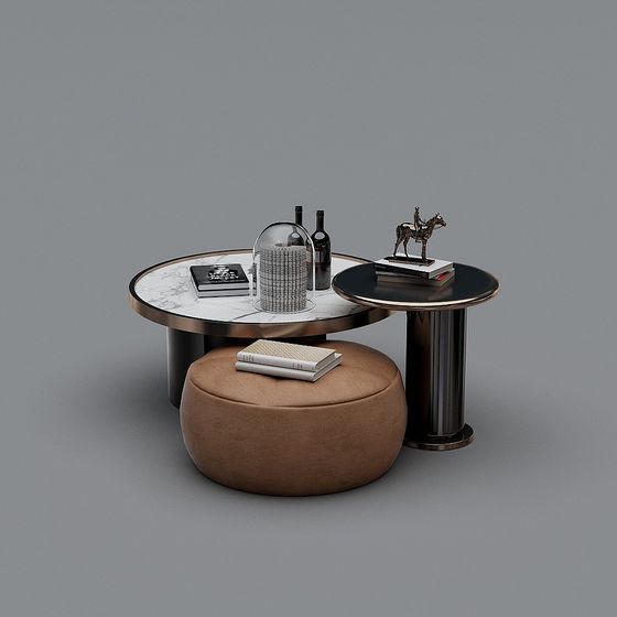 Urban Living Room Set 3D model