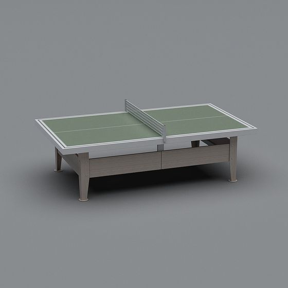 Stylish Ping Pong Table 3D model