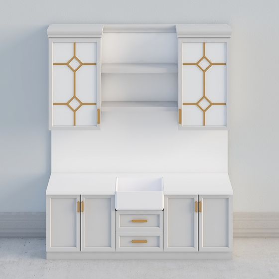 Urban Elegance Wall Unit 3D model