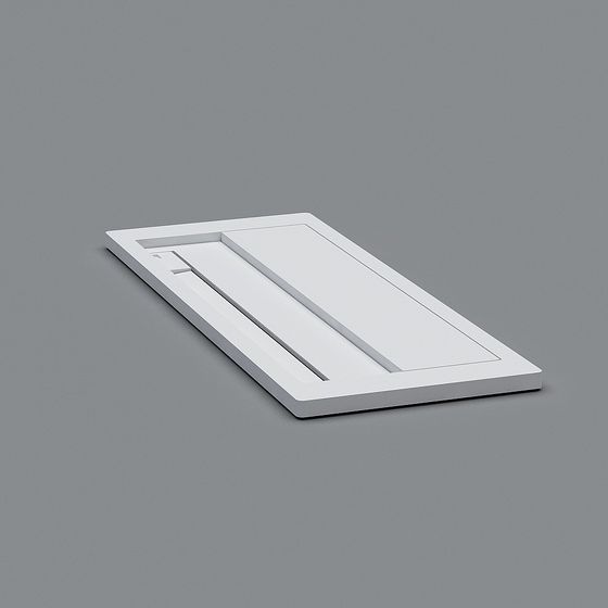 Modern Minimalist 3D Door Panel Design