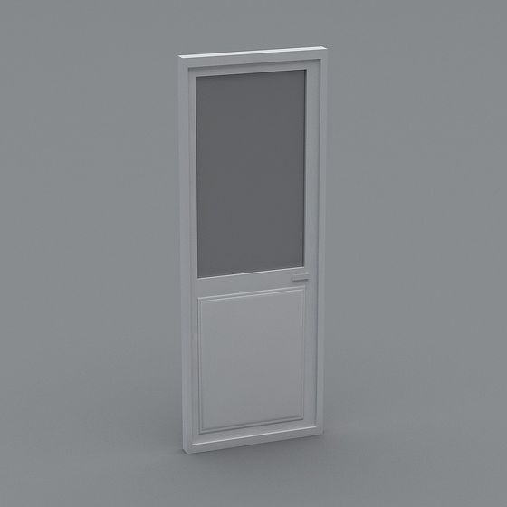 Urban Door 3D model for Contemporary Spaces