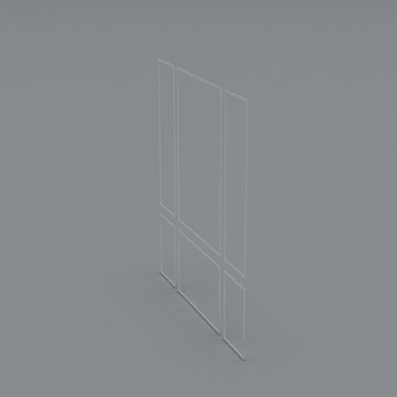Transparent Glass Screen 3D model