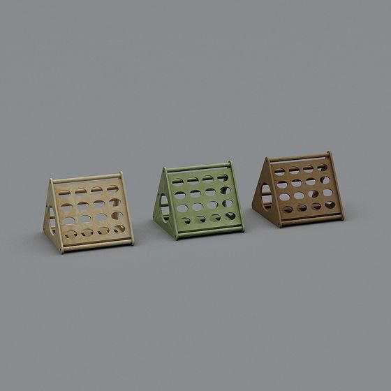 Charming 3D Game Board Rack Model for Creative Use