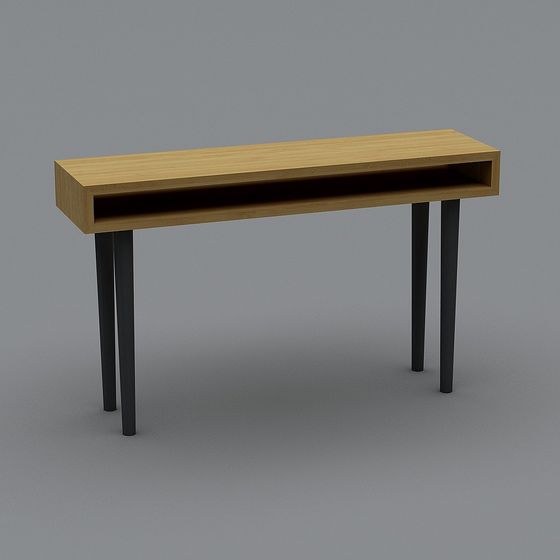 Contemporary Urban Corner Desk 3D model