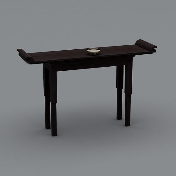 Eastern Elegance Table 3D model