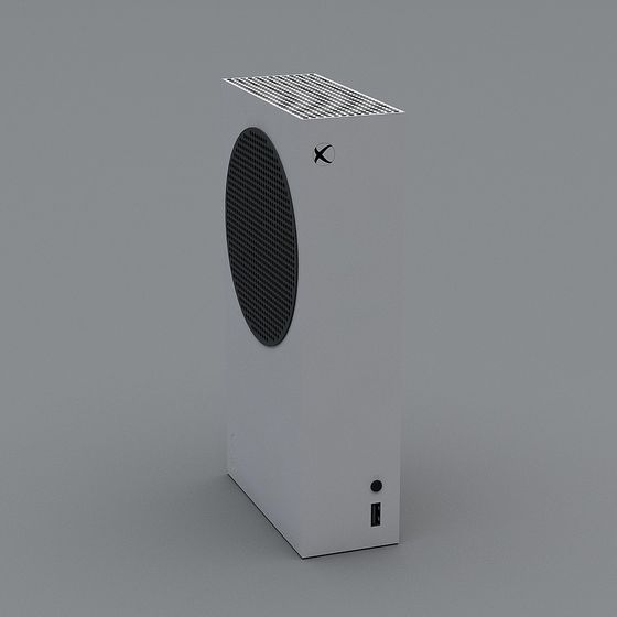 Xbox Series X 3D model