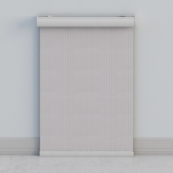 Sleek Roll-Up Blinds 3D Model