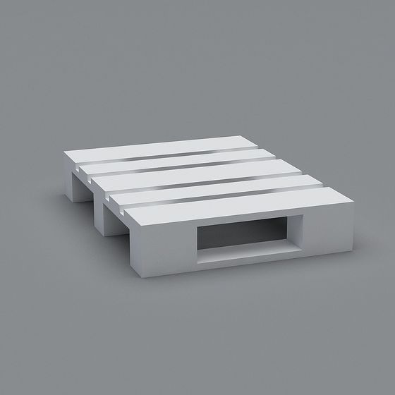 Minimalist Simple Bench 3D model