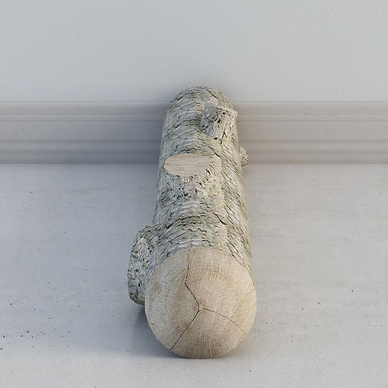 Realistic Ancient Tree Trunk 3D model