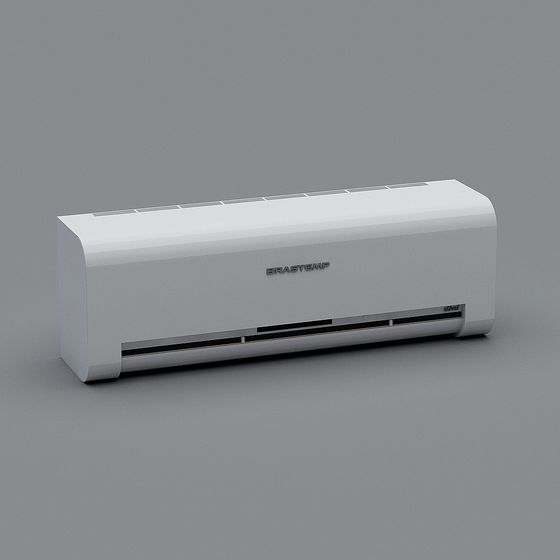 Brastemp Wall-Mounted Air Conditioner 3D Model