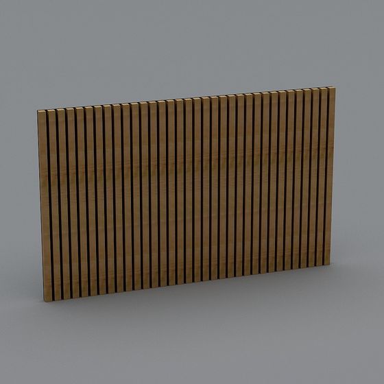 Unique Wooden Shutter 3D model for Creatives