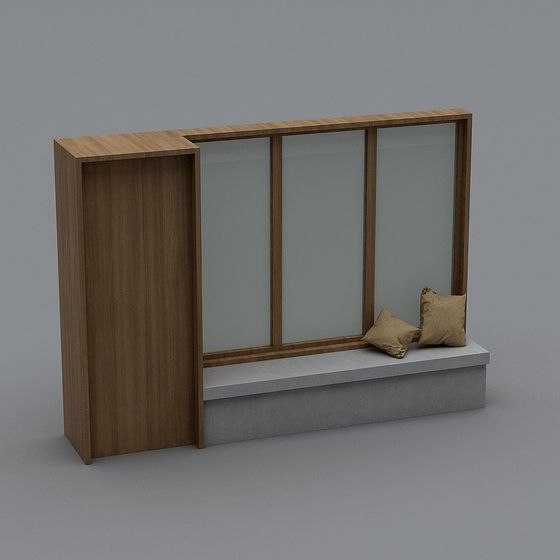 Urban Corner Window Sill 3D model