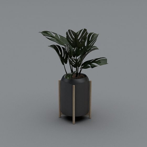 Urban Greenery 3D Model for Creative Projects