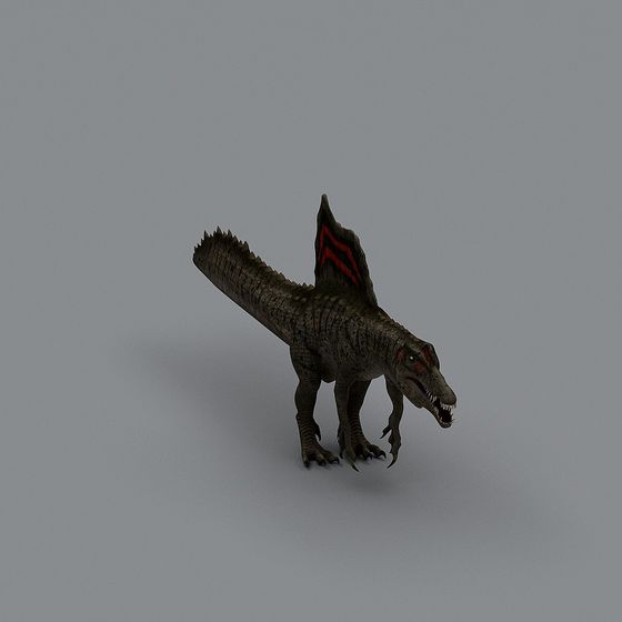 Realistic Velociraptor 3D Model for Creative Projects