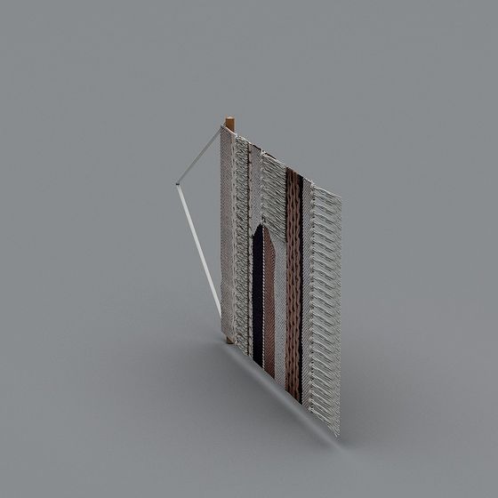 Woven Gate Low-Poly 3D model for Diverse Projects