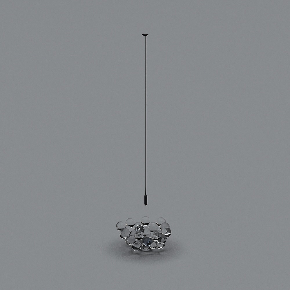 Bubbly Pendant 3D model