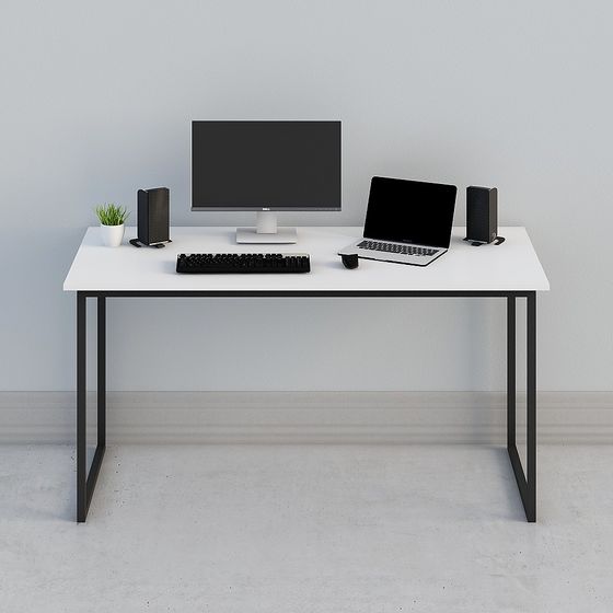 Minimalist Office Desk 3D model