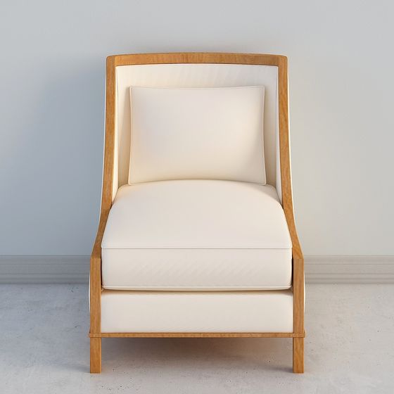 Cozy Corner Chair 3D model