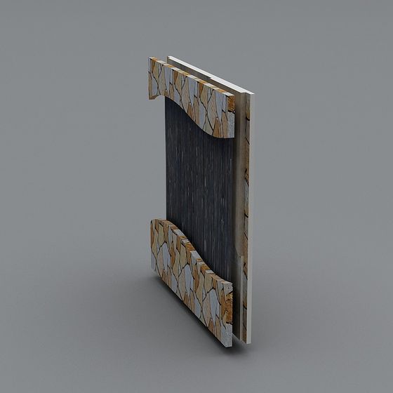 The Stone Wall 3D Model for Creative Projects
