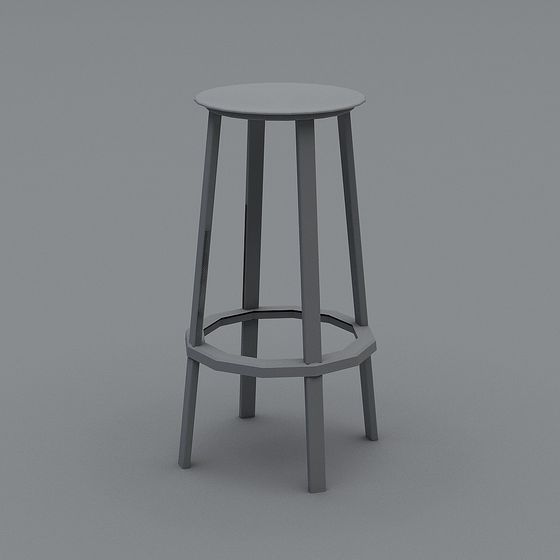 Urban Barstool 3D model