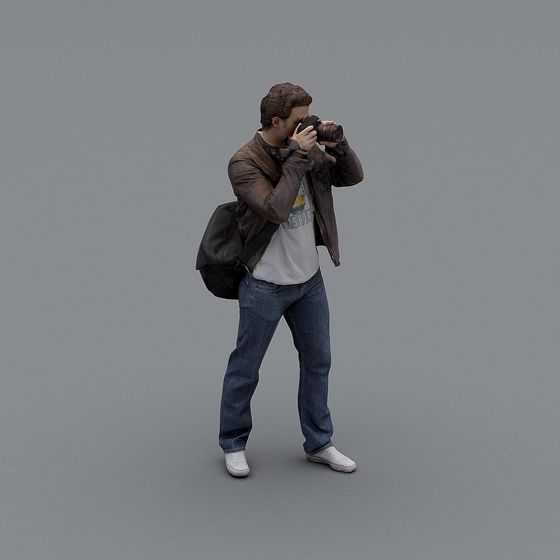 Capturing Moments Photographer 3D model